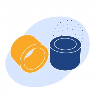 Втулка бронзовая 96 мм БРАЖМЦ10-3-1