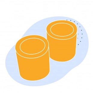 Капролоновая втулка 450х1400 мм серая ПА 6-МДМ