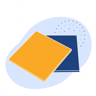 Паронит листовой электролизерный 1х500х500 мм ПЭ ГОСТ 481-80