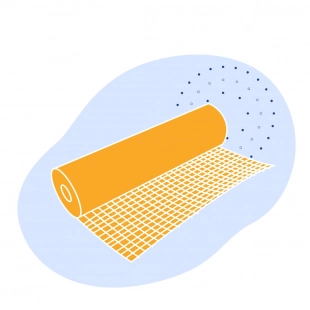 Стальная штукатурная сетка 0.63х0.25 мм Ст20 ГОСТ 3826-82