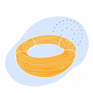 Канат закрытый подъемный 33 мм ГОСТ 10506-76