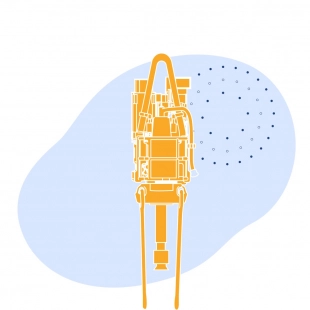 Верхний силовой привод HDQ70