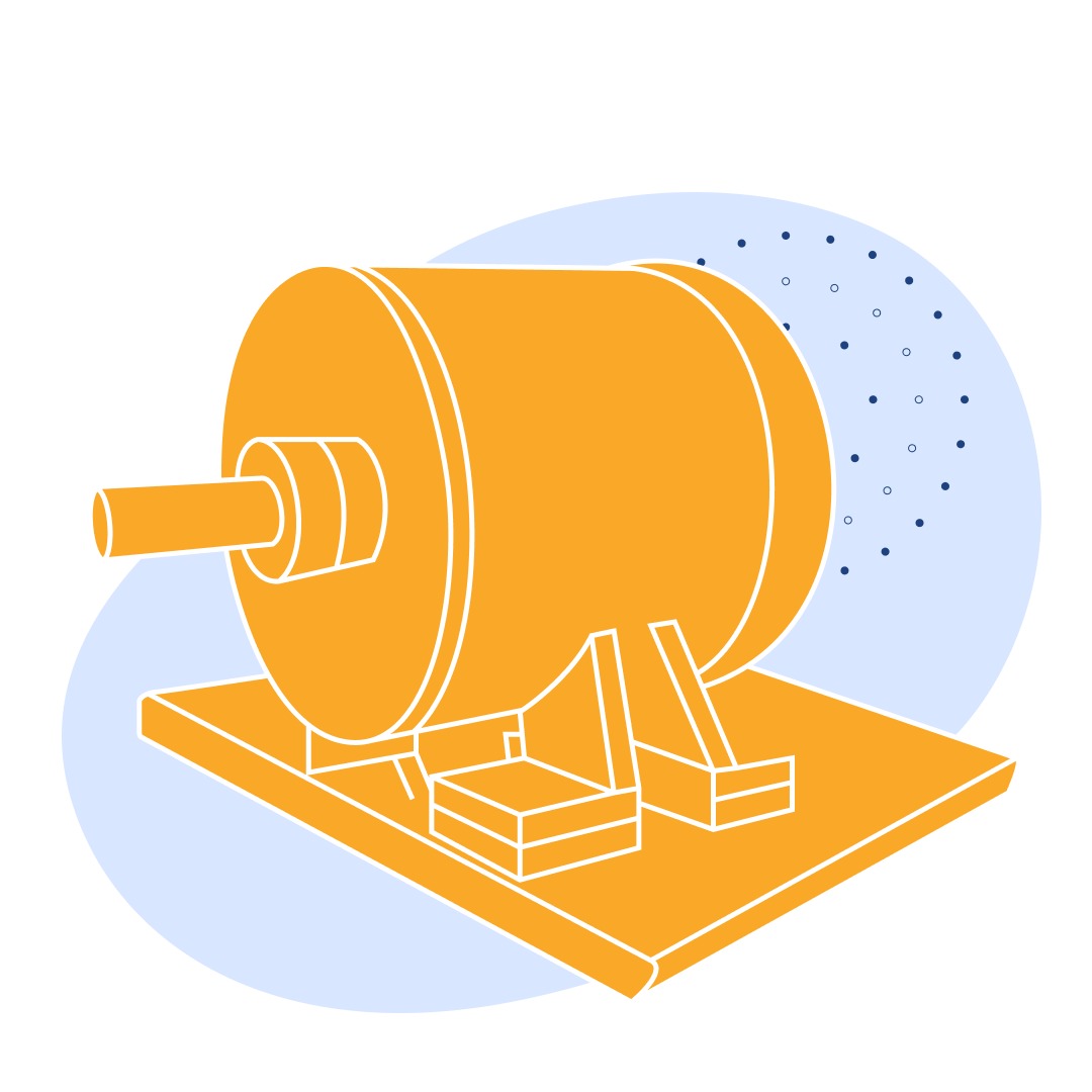 Двигатель буровой установки BS403 400 кВт 400 В