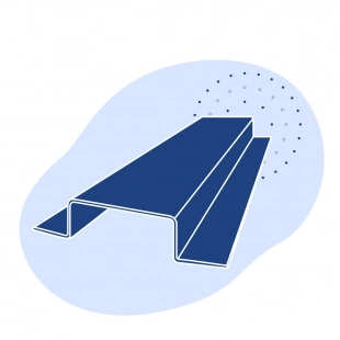 Корытный профиль стальной 365х120х30х4 мм 08пс ГОСТ 8283-93